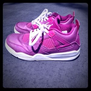 Jordan retro 4(True Berry/Rush Pink/White)